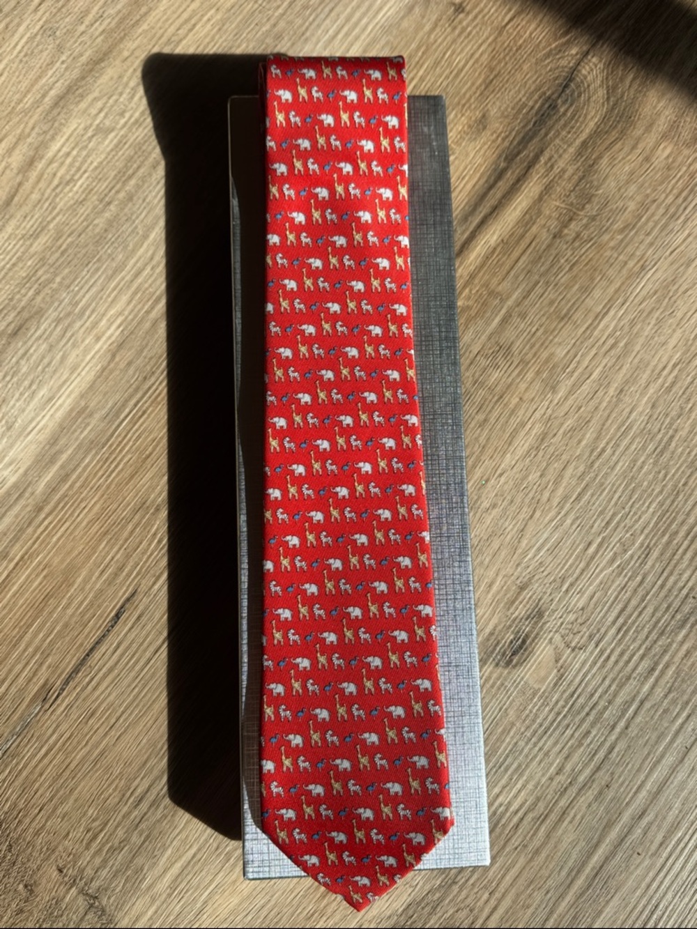 Men's Salvatore Ferragamo Animal Print Tie
